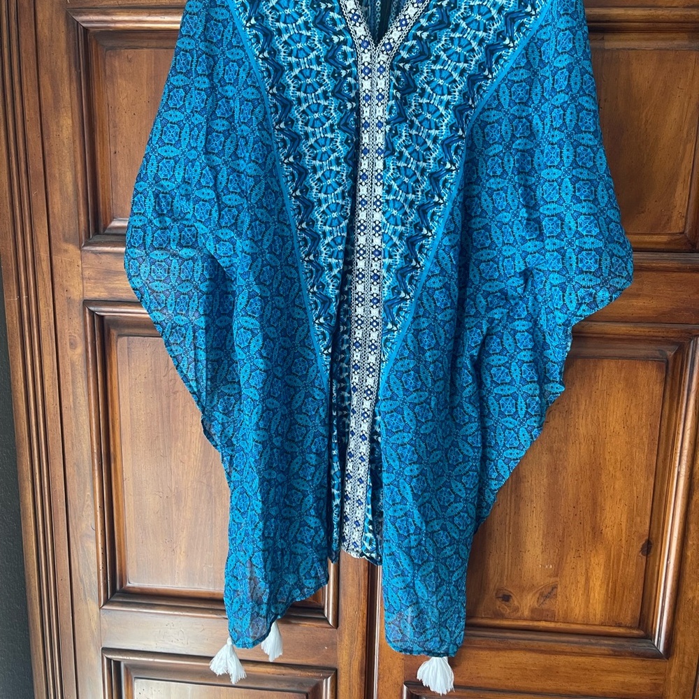 MIRACLESUIT Mosaica Caftan Swim Cover up - Picture 2 of 10